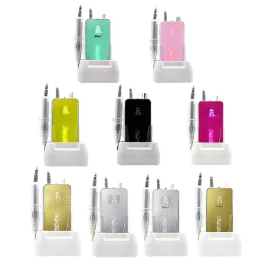 Supply Professional Electric Manicure Tools Customize OEM ODM Professional Cordless Motor Gradient Nail Drill Nail Machine