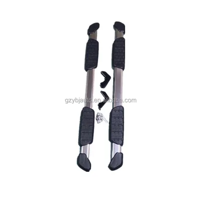 YBJ Decorative Car Side Pedal Running Board Step for Tundra 2018-2019 Black/Beige