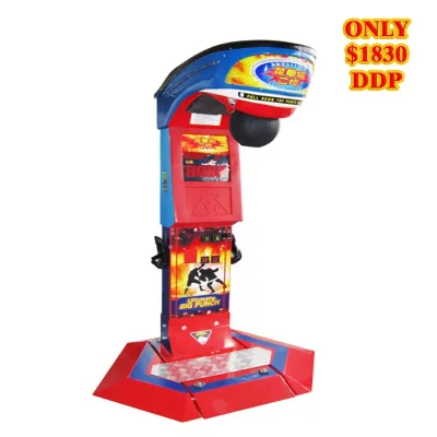 2020 Hot Game Ultimate Big Punch With Ticket or Coco-cola Boxing Arcade Game Machine
