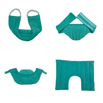Microwaveable Heating Natural Micro Beads Flaxseed Pad Moist Heat Pack for Waist Stomach Shoulder and Neck Pain Relief