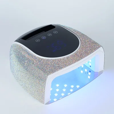 Trend Private Label Gel Nail Lamp Rechargeable Uv Led Wireless Bling Nail Lamp