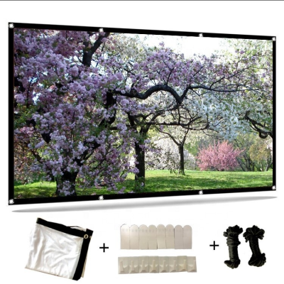 Screens 120'' Home Theater Screen 4k Projector Projection for Home Cinema Pantallas