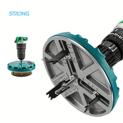 Industrial Grade Woodworking Tool Adjustable Hole Saw for Efficient Drilling Cutting