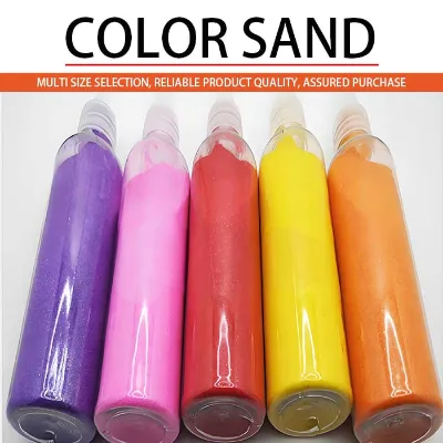 Dyed Sand in Bulk for Sand Painting Decorative Table Centerpieces and Bottle Filling Craft Kits