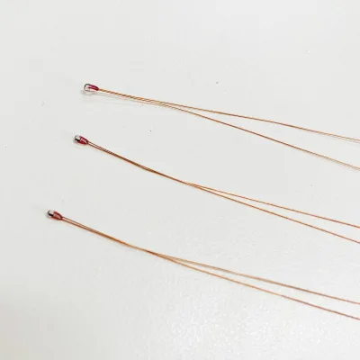 Manufacturer Fast Response Glass Sealed Radial NTC Thermistor 1% Tolerance for Electrical Machinery