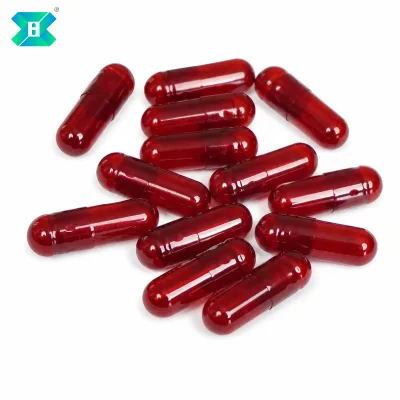 Hypromellose Empty HPMC Hollow Capsules Excellent Compatibility No Maillard Reaction