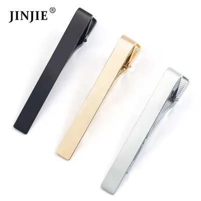 Hot Sale Brass Material Classic Style Blank 3 PCS  Tie Clip Set for Men