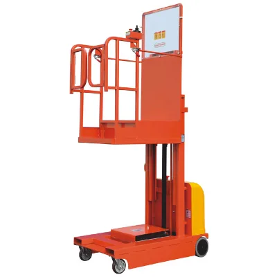 Electric Steel New Order Picker Forklift 1530mm with Electronic Power Steering System for Warehouse Use