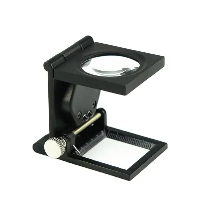 LED Folding Loupe 8X Magnifying Glass 30mm