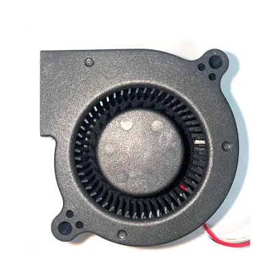 GLOBEFAN High-Speed Strong Waterproof Plastic Centrifugal Electric Blower Fan 6025 60x60x25mm Brushless DC Motor Black 1 Year