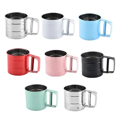 Handheld Semi-Automatic Eco-Friendly Metal Batter Dispenser Stainless Steel Non-Stick Ultra-Fine Baking Tool