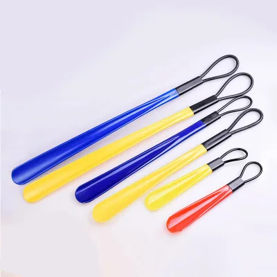Plastic Shoe Puller Without Bending Down and Damage Shoes Shoe Horn Travel Shoehorns
