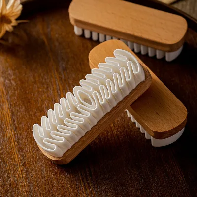 Multi-Function Suede Abrasive Cleaning Brush Beech Wood Snow Boot Glue Remover for Suede Shoes Clothes