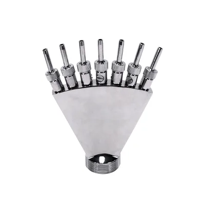 Wholesale Fountain Parts Water Spray Nozzle Fountain Nozzle Stainless Steel Adjustable Fountain Nozzle