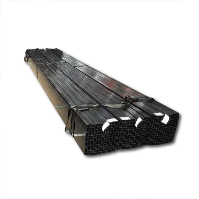 China Made Q195 Steel Pipes Black Annealed Square Tubes for Furniture Decoration Export