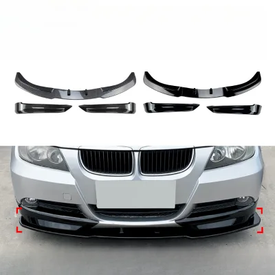 Hot Sale Glossy Black Front Bumper Lip High Quality Car Bumper Lip