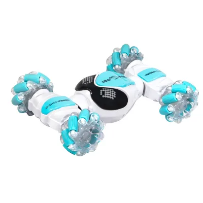 RC Stunt Car Hand Gesture Remote Control Car High Speed with Light Watch Control RC Drift Stunt Twist Car Toy for Kids