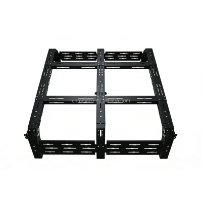 Remaco Cross Bar Cargo Rack Carbon Steel 300kg Load Capacity Roof Mount Commercial Durable Truck Bed Rack for Off-Road