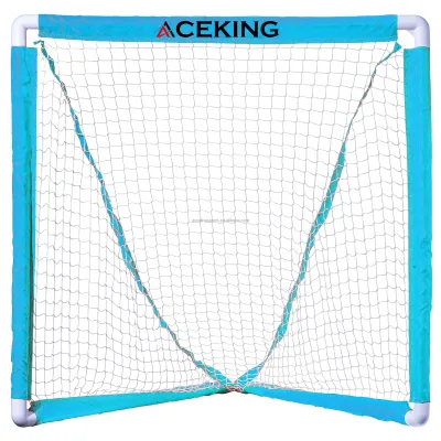 Youth Lacrosse Goal Target Small Kids Lacrosse Net - Portable Lax Mini Box Goal - Backyard Goal for Youth Lacrosse - 38" X 38"