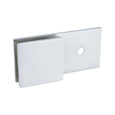 Customized Brass 180 Degree Wall to Glass Shower Room Fittings Inch and Metric Measurement System Wall Clamp