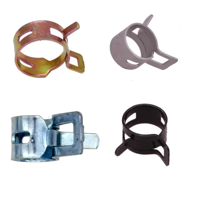 FINEWE Custom Japanese-Style Butterfly Type Radiator Hose Clamp Single Ear Ring Pinch Durable Metal Construction Metric System