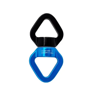 30KN 360 Safety Rotational Device Hanging Accessory Swing Swivel for Rock Climbing, Hanging Hammock
