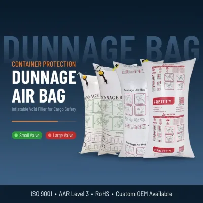 Factory Wholesale Reusable Recyclable Anti-Collision  Dunnage Air Bag Inflatable Container Cargo Securing Bag