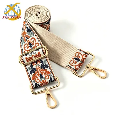 Fashion Polyester & Nylon Adjustable Extra Wide Thick Crossbody & Shoulder Strap Replacement for Universal Handbags