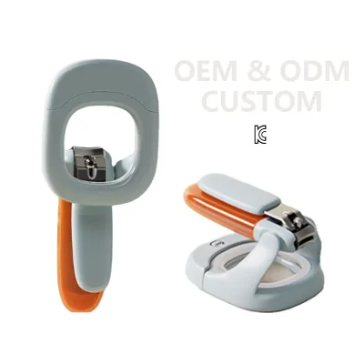Tiktok Hot Selling Nail Cutter Magnifier Scissors Toenails Clippers With Magnifying Glass and LED Light for Baby and Old Person