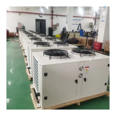 8 HP Condensing Refrigeration Unit 4TES-9Y Compressor Blast Freezer Room