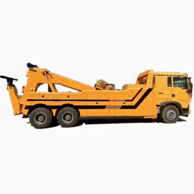 HOWO 10 Wheels 6X4 Heavy Duty Wrecker Recovery Truck Towing 25mt-40mt
