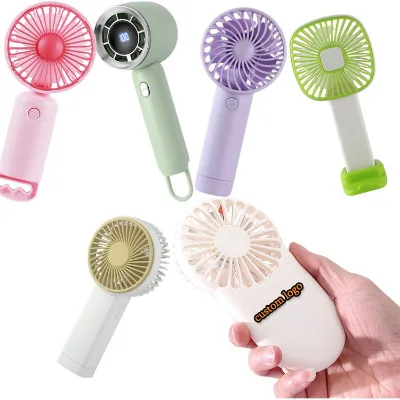 Mini Handheld Usb Table Fans Portable  Usb Charging Mini Handheld Children  Portable Fan