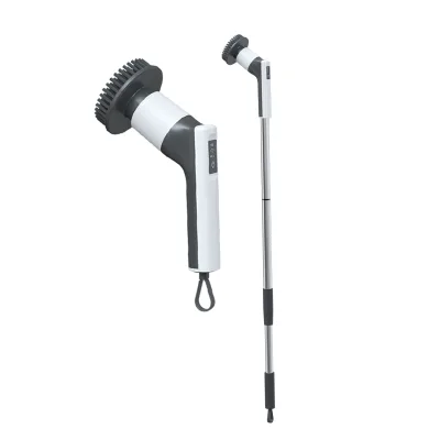 New Arrivals Electric Spin Scrubber Cordless Adjustable Detachable Handle Cleaning Brush With 5 Replaceable Brush Heads
