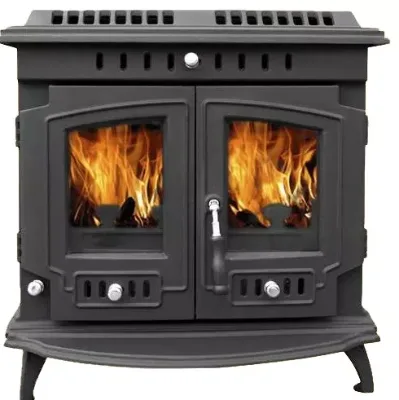 HY 9kw Cast Iron Burning Wood Stoves Automatic Smokeless Insert Decorative Fireplace Burning Stove