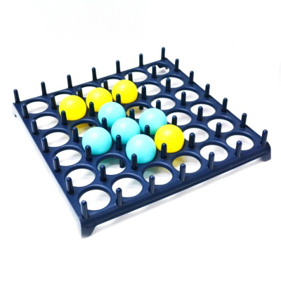 Bouncing Ball Battle Game Parent-Child Interactive Coordination Board Game, Fun Party Toy for Kids' Tossing & Jumping