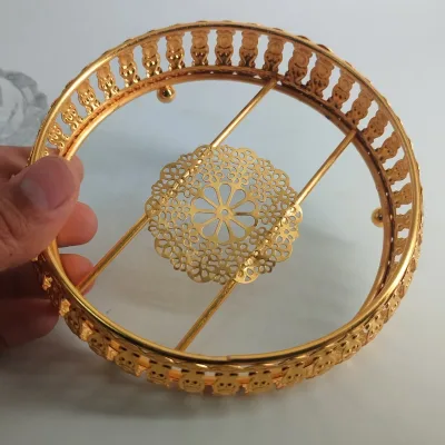 The New Retro Gold Ashtray Is Suitable for Offices Living Rooms
