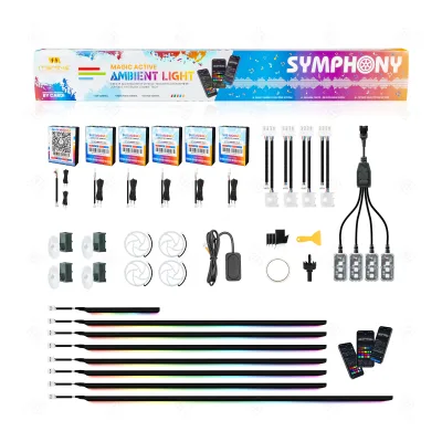 ITSMINE Factory Direct Sales Ambient Lighting Car 18IN1 K4S Music Sensor Function Custom Packaging