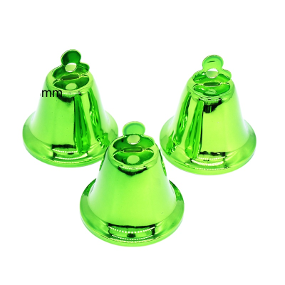 Hot Sales 48mm Green Jingle Bells for Christmas Wreath Decorations Holiday Homes and Festive Christmas Decor