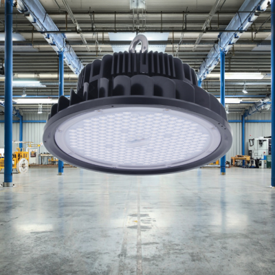 Indoor UFO for LED High Bay Light 150W & 200W Aluminum Body IP65 Gym Industrial Warehouse Suitable 5 Years Warranty