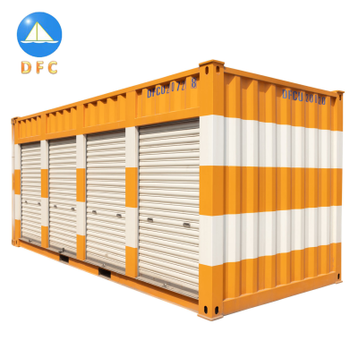 High Performance Large Capacity Corrosion Resistant Intermodal Freight Shipping Units Shutter Door Shipping Containers