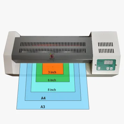 WD-460A 450mm Width Pouch Laminating Machine Master Plastic Sealing Photo Pouch Laminating Hot and Cold Lamination Machine