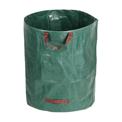 High Quality PP Simple Button Closure Leaf Garden Waste Bags