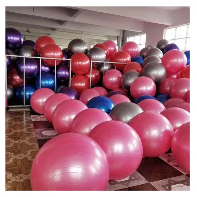 Factory Price Workout Fitness Yoga Ball 45-95Cm Thickened Pvc Exercise Balance Yoga Ball