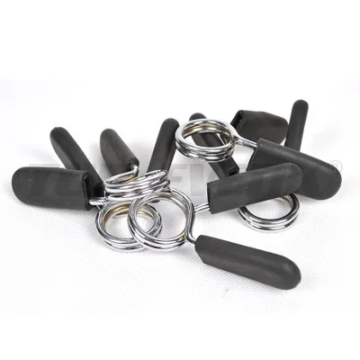 Gym Fitness Exercise Body Building Weight Lifting Bar Clamp 24mm Barbell Collar Lock Clips