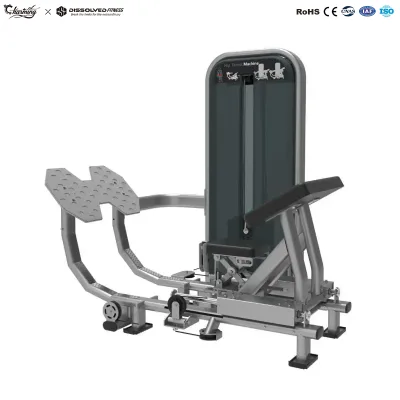 Glute Kickback Hip Thrust Pin Load Machine Selectorized Lower Body Gym Equipment Women Fitness Studio Club China Factory CE ISO