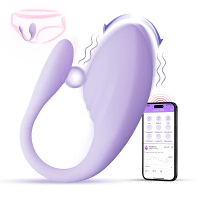 USB Rechargeable Wireless Vibrating for Egg Long-Lasting Remote Control App Wearable Sexual Stimulator for Women