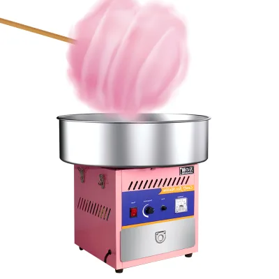 Chinese Guangdong New Commercial Portable Mini Cotton Candy Machine Custom Electric High Productivity 8OZ Capacity Full