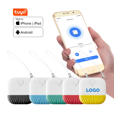 Wireless Tuya Key Finder Keychain and Item Locator Device 90Db Mini Bluetooth 5.2G Smart Key Finder