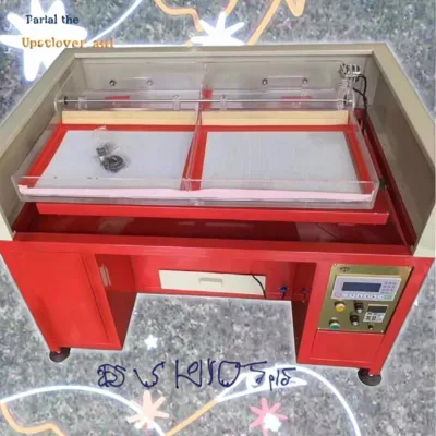 Automatic Two-Colour Rhinestone Setting Machine for T-Shirts Commercial Grade with PLC Components