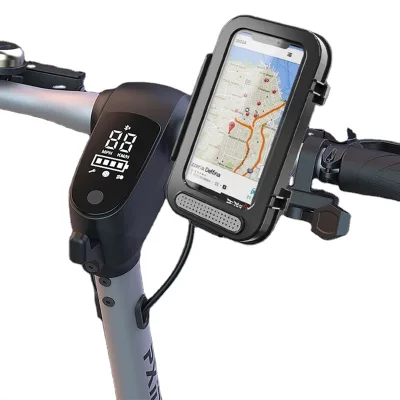 Hot Sale Motorcycle Bike Handlebar Mount Mobile Phone Holder Bicycle Waterproof Touch Screen Bracket Mobile Stand for Bike
